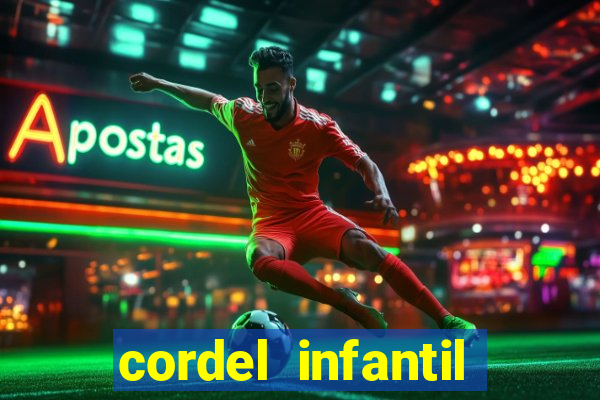 cordel infantil sobre futebol